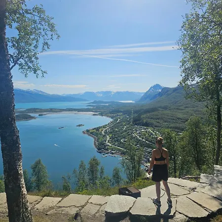 By The Lyngenfjord Olderdalen